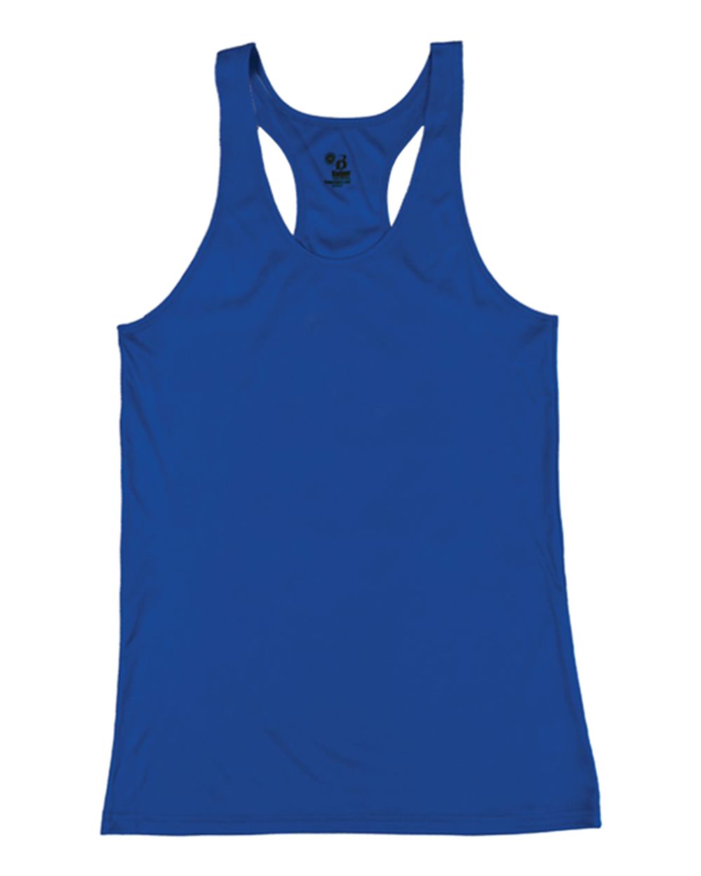 Girls’ B-Core Racerback Tank Top - Front - B11285752 - Royal