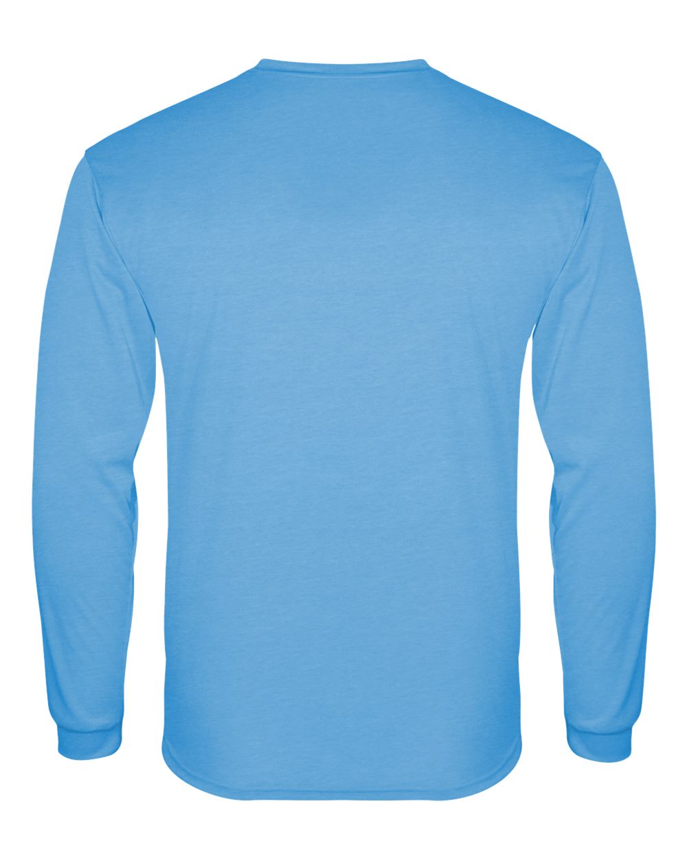Men's Triblend Performance Long Sleeve T-Shirt - Back - B19585252 - Columbia Blue Heather