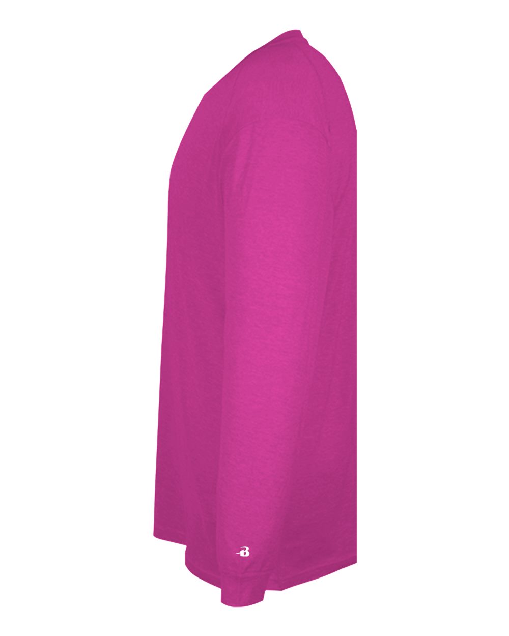 Men's Triblend Performance Long Sleeve T-Shirt - DirectSide - B19585302 - Hot Pink Heather