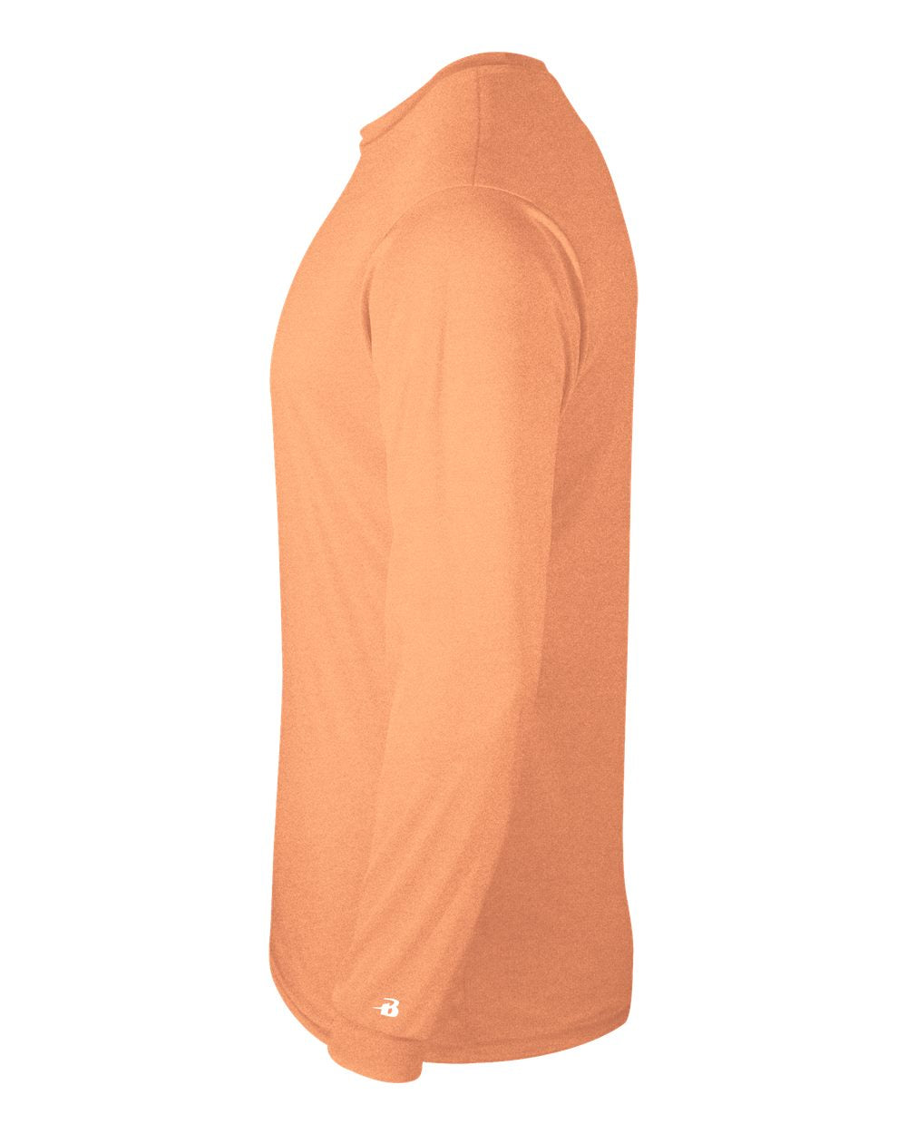 Men's Triblend Performance Long Sleeve T-Shirt - DirectSide - B19585662 - Peach