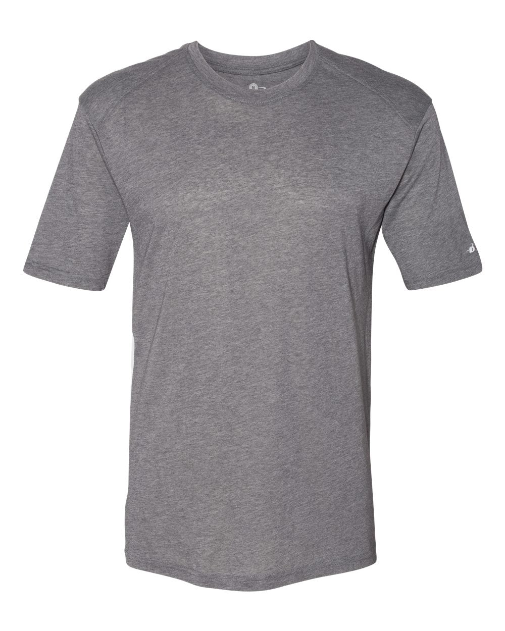 Men's Triblend Performance T-Shirt - Front - B19485132 - Graphite Heather