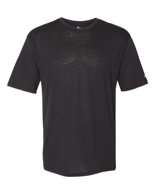 Men's Triblend Performance T-Shirt - Front - B19485502 - Black