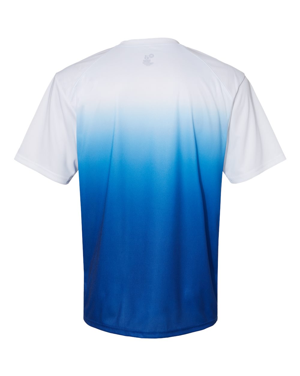 Men's Ombre T-Shirt - Back - B51585755 - Royal