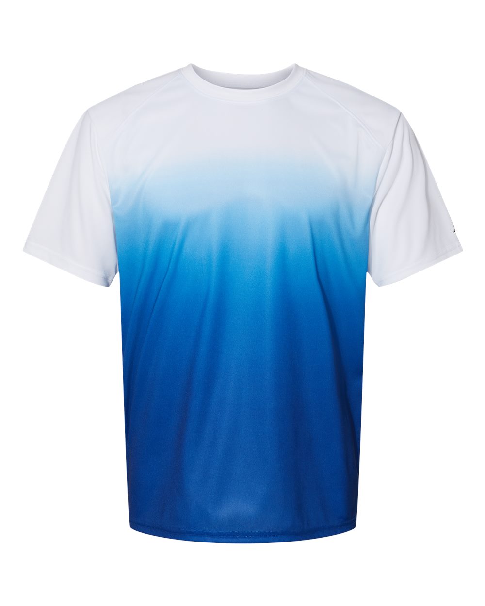 Men's Ombre T-Shirt - Front - B51585755 - Royal