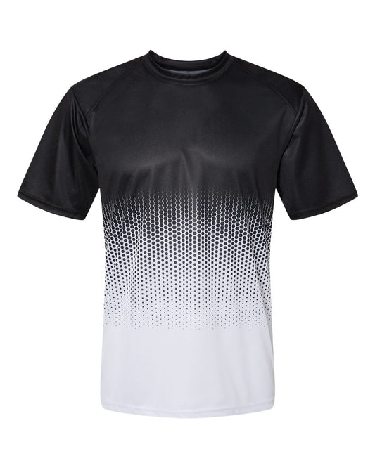 Men's Hex 2.0 T-Shirt - Front - B56085502 - Black