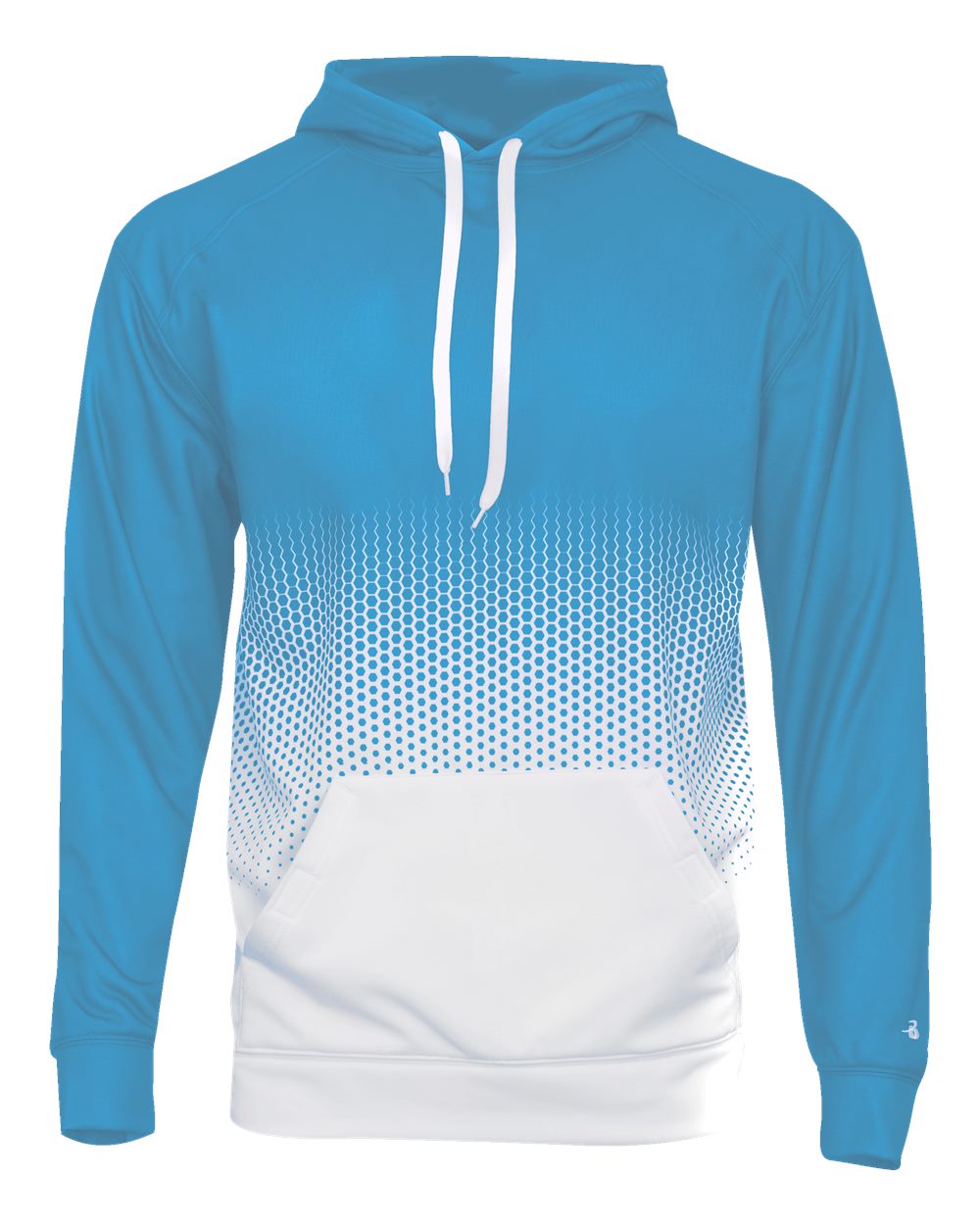 Men's Hex 2.0 Hooded Sweatshirt - Front - B56685262 - Columbia Blue