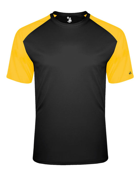 Men's Breakout T-Shirt - Front - B67785512 - Black/ Gold