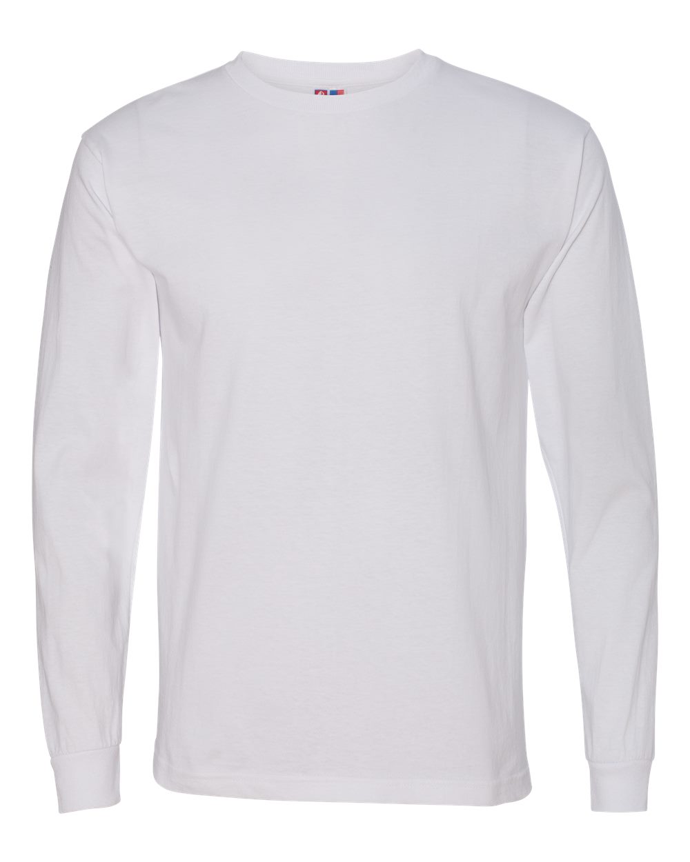 Unisex USA-Made Long Sleeve T-Shirt - Front - B12379003 - White