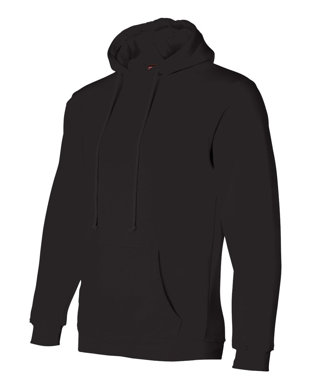 Unisex USA-Made Hooded Sweatshirt - Side - B22379503 - Black
