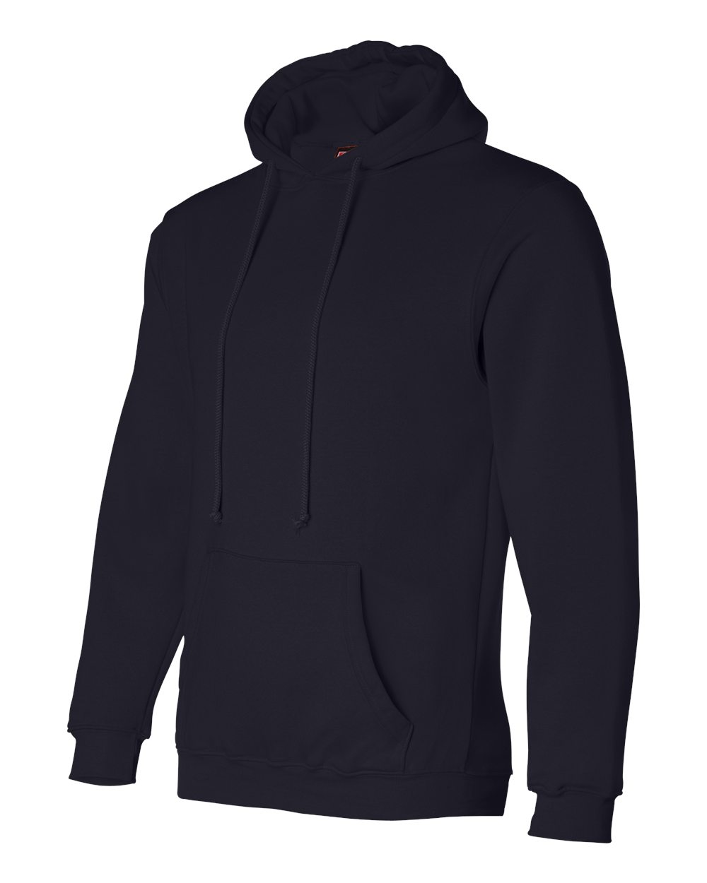 Unisex USA-Made Hooded Sweatshirt - Side - B22379653 - Navy