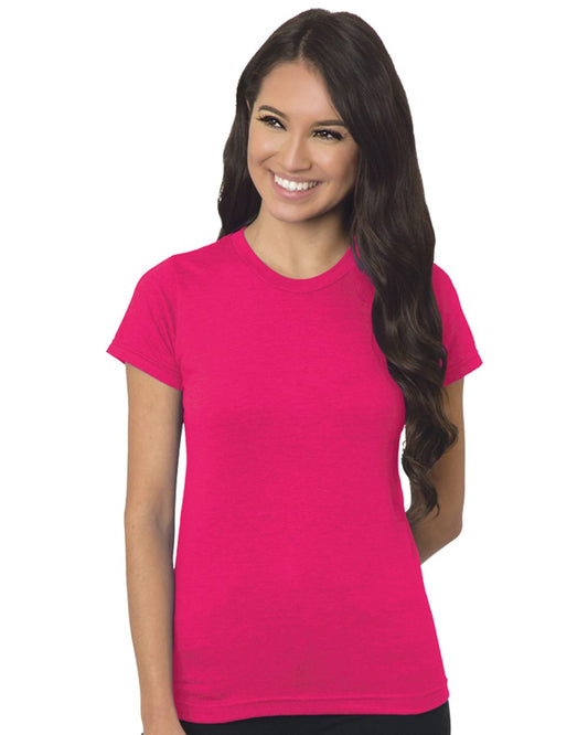 Women's USA-Made Fine Jersey T-Shirt - styleImage
