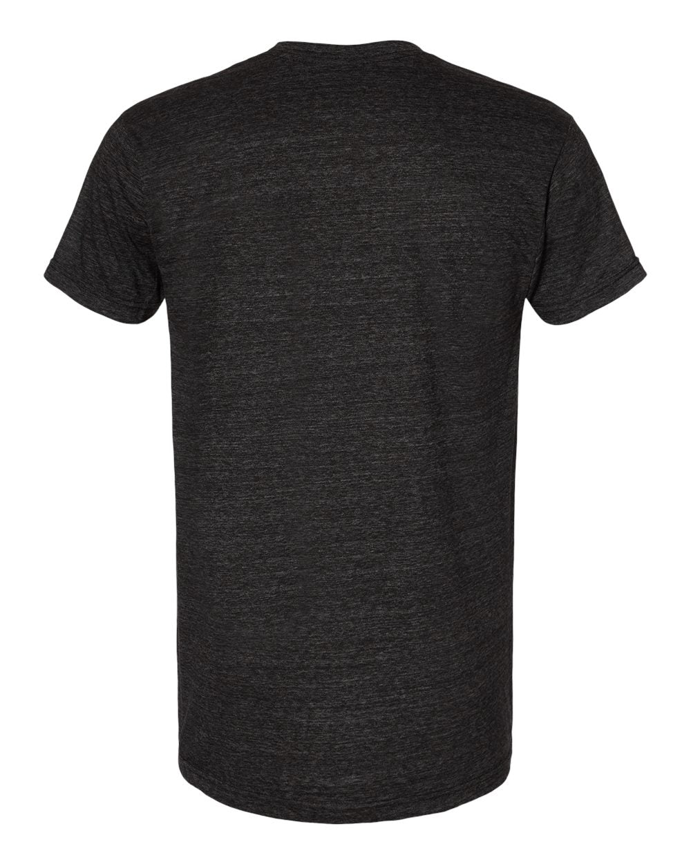 Unisex USA-Made Triblend T-Shirt - Back - B18079092 - Tri Charcoal