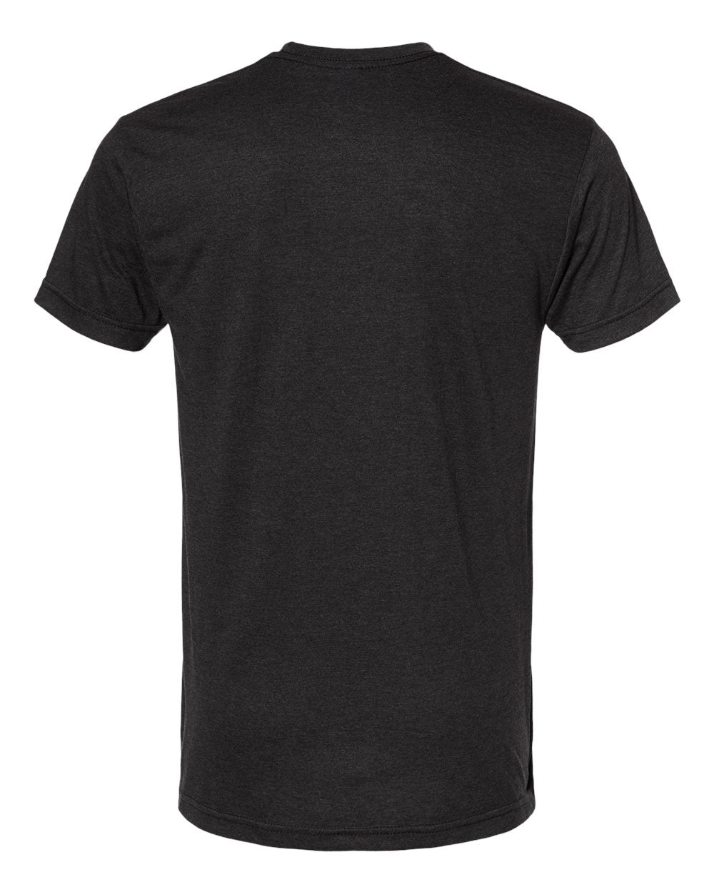 Unisex USA-Made Triblend T-Shirt - Back - B18079502 - Tri Black