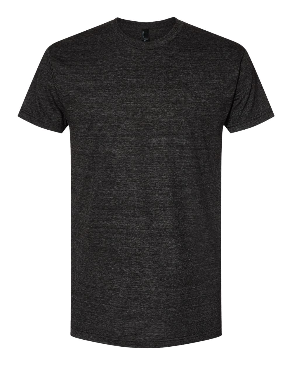 Unisex USA-Made Triblend T-Shirt - Front - B18079092 - Tri Charcoal
