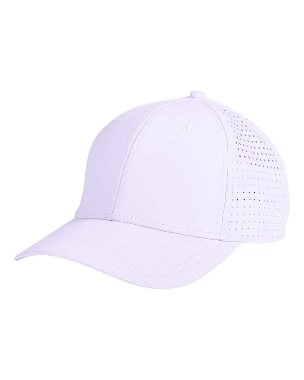 Performance Perforated Cap - Front - B850E8000 - White
