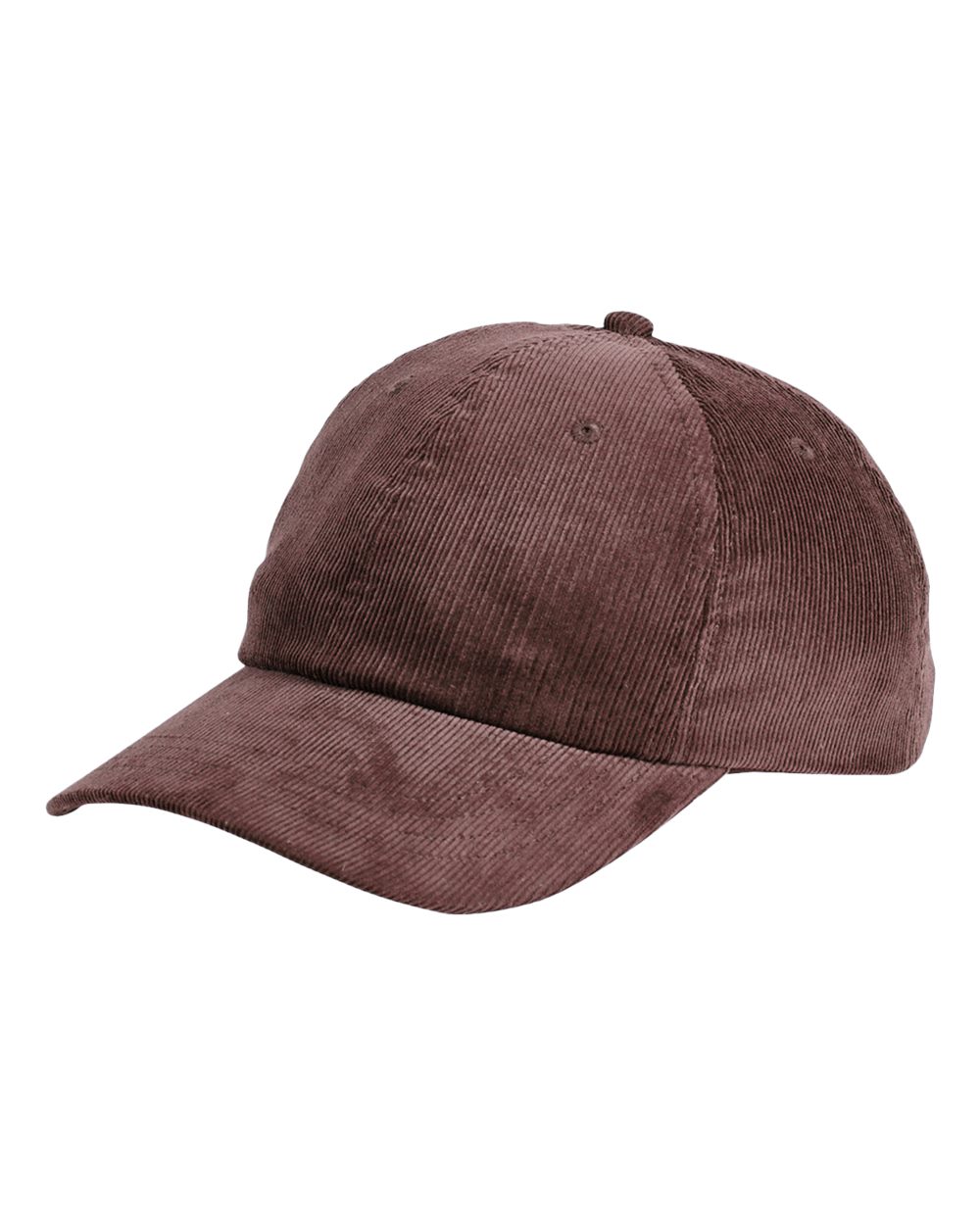 Corduroy Cap - Front - B872E8550 - Brown