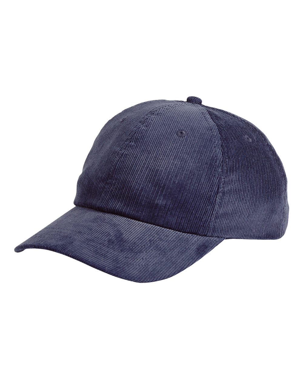 Corduroy Cap - Front - B872E8650 - Navy