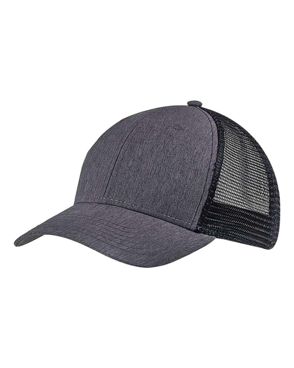 Women's Ponytail Cap - Front - B853E8500 - Black/ Black