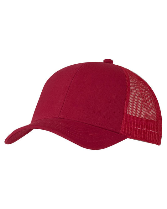 Youth Twill Front Trucker Cap - styleImage