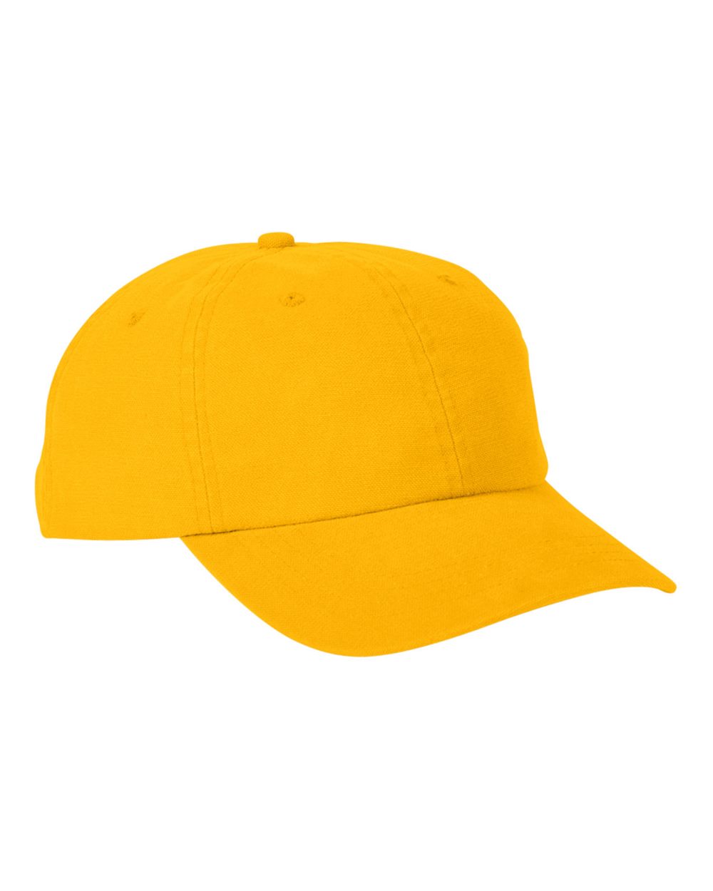 Heavy Washed Canvas Cap - Front - B856E8280 - Mustard