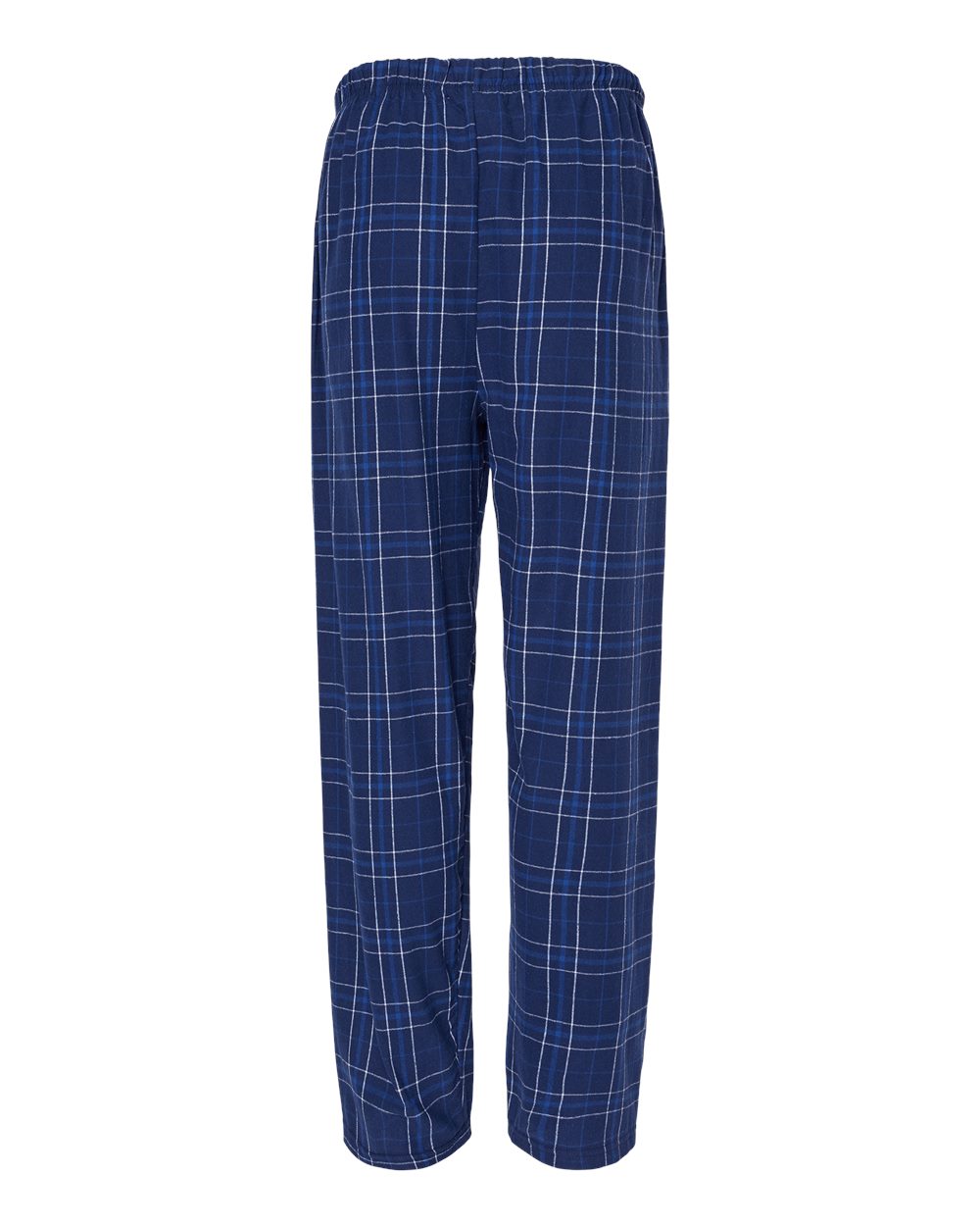 Men's Harley Flannel Pants - Back - B13203121 - Navy Field Day Plaid