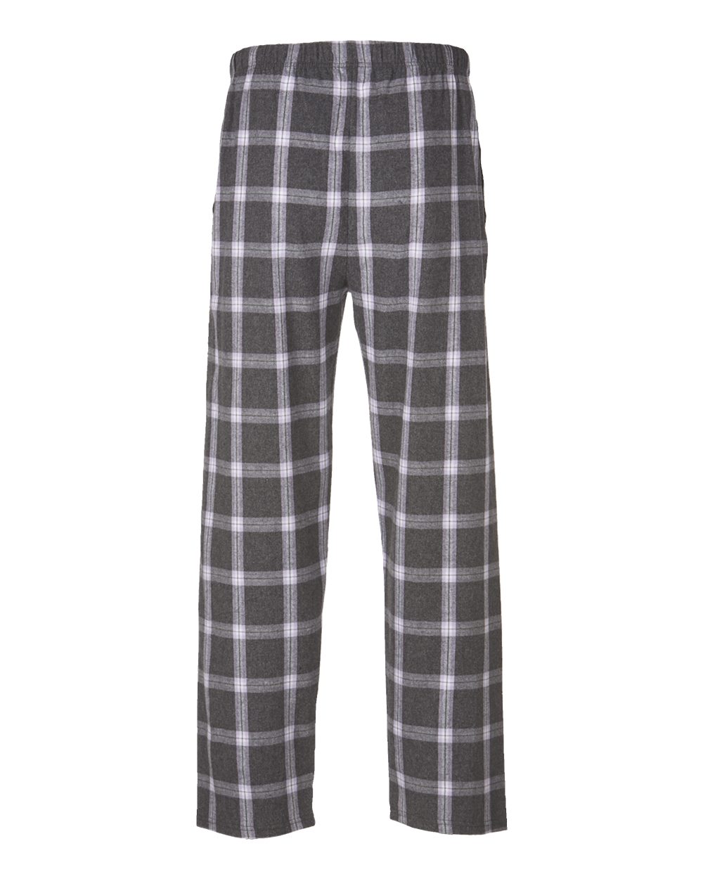 Men's Harley Flannel Pants - Back - B13203591 - Charcoal Lavender Tomboy Plaid