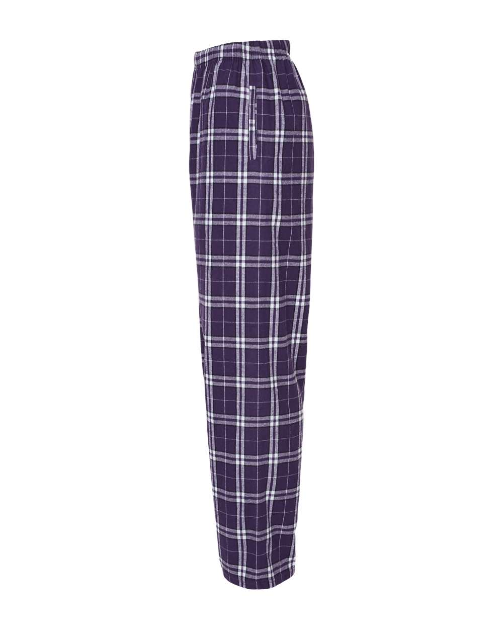 Men's Harley Flannel Pants - DirectSide - B13203151 - Purple/ White Plaid
