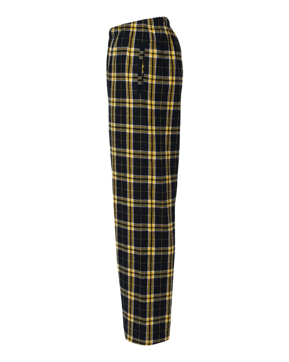 Men's Harley Flannel Pants - DirectSide - B13203281 - Black/ Gold