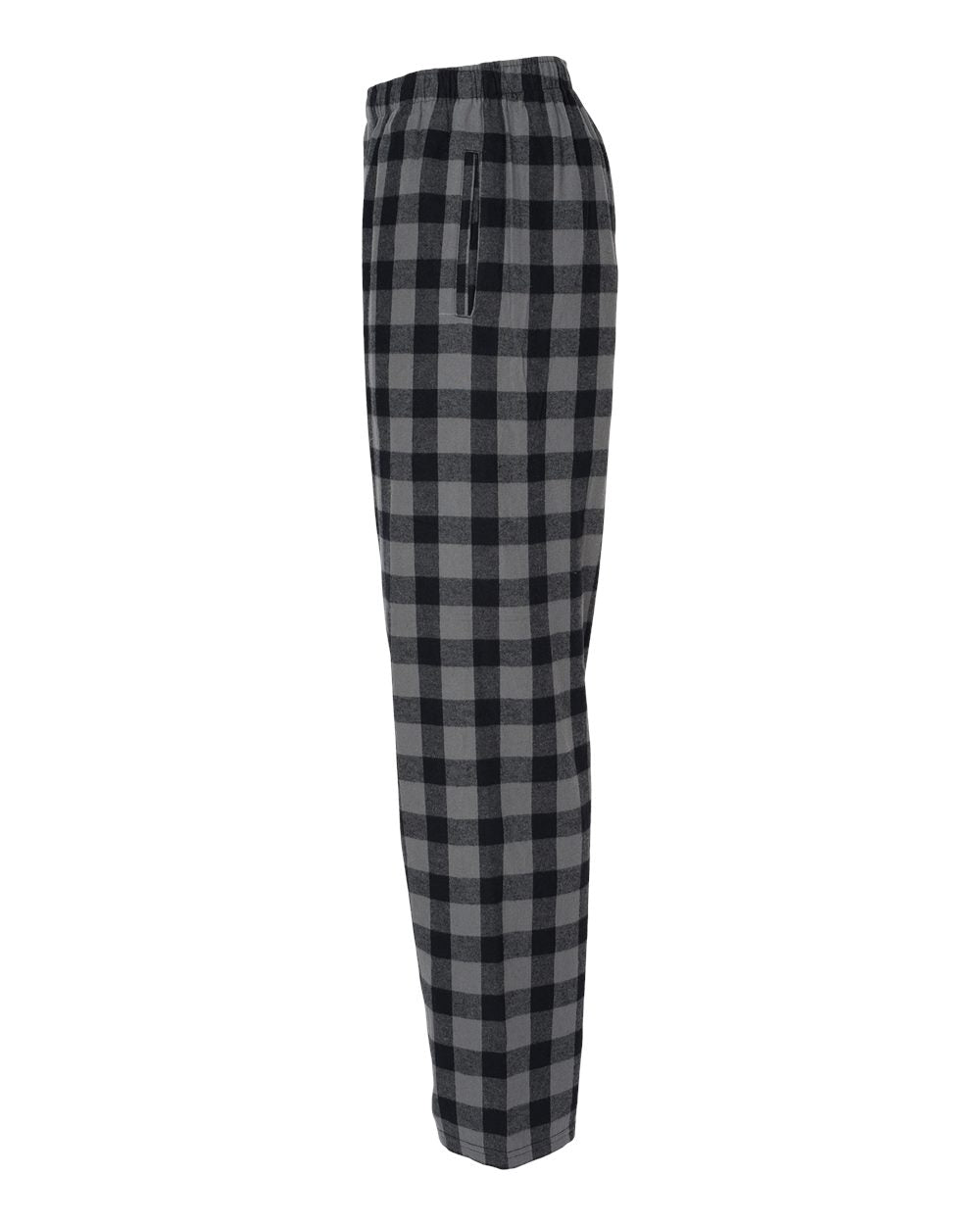Men's Harley Flannel Pants - DirectSide - B13203581 - Charcoal/ Black Buffalo