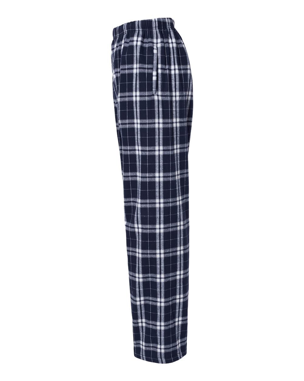 Men's Harley Flannel Pants - DirectSide - B13203651 - Navy/ Silver Plaid