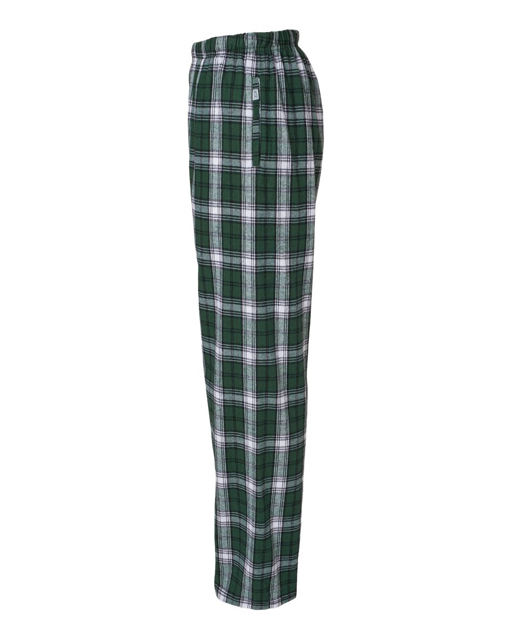 Men's Harley Flannel Pants - DirectSide - B13203921 - Green/ White Plaid