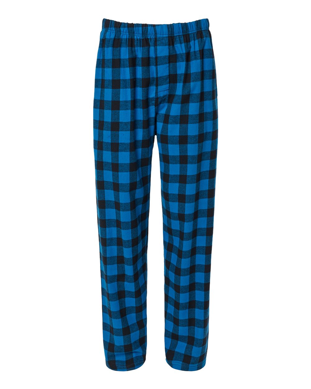 Men's Harley Flannel Pants - Front - B13203201 - Royal/ Black Buffalo