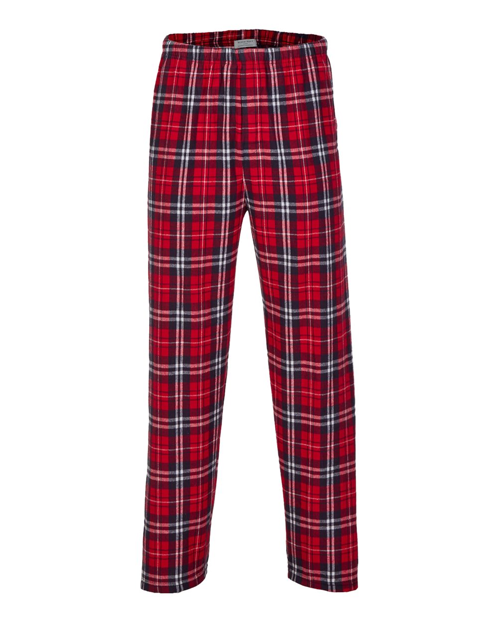 Men's Harley Flannel Pants - Front - B13203361 - Navy/ Red Plaid