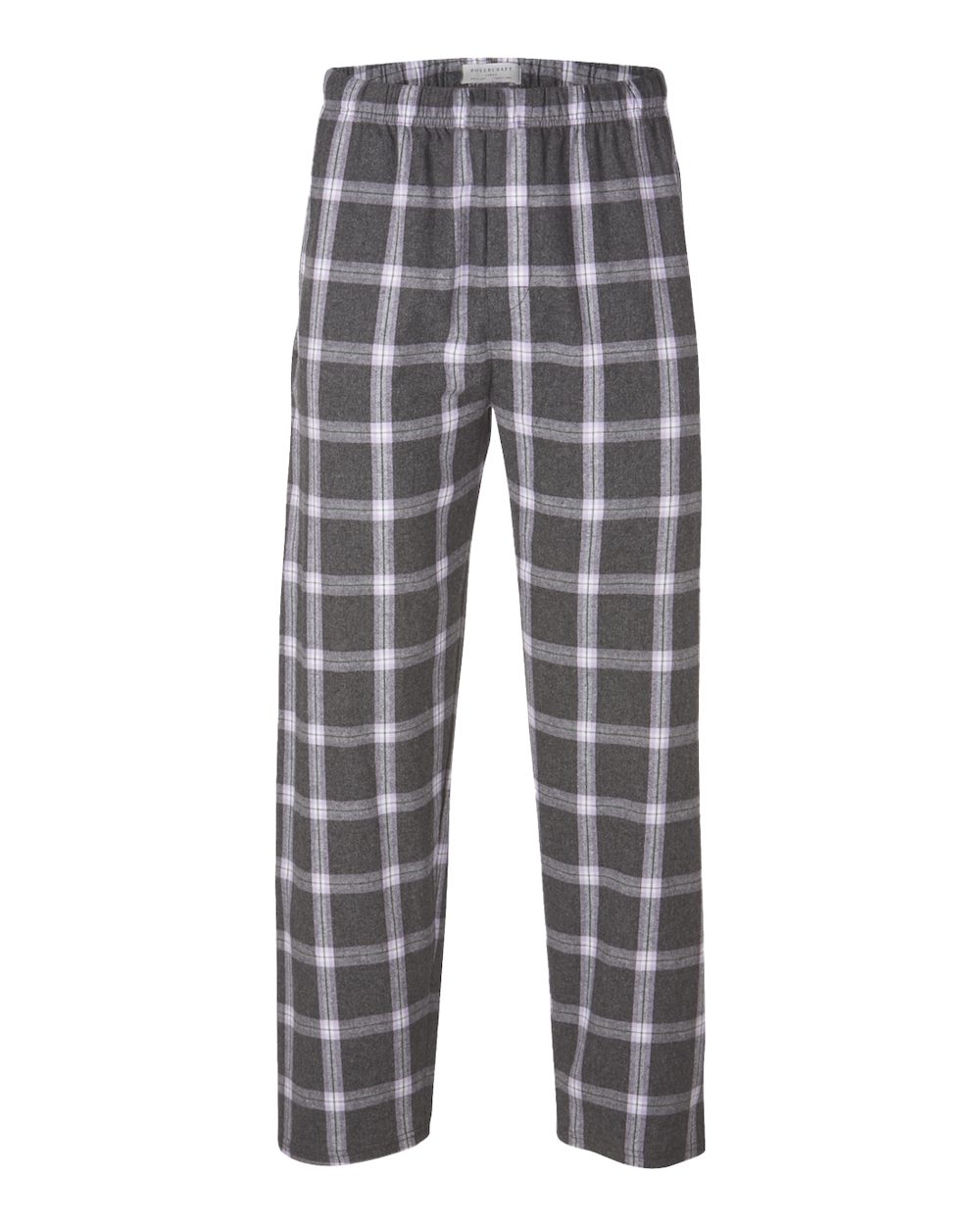 Men's Harley Flannel Pants - Front - B13203591 - Charcoal Lavender Tomboy Plaid