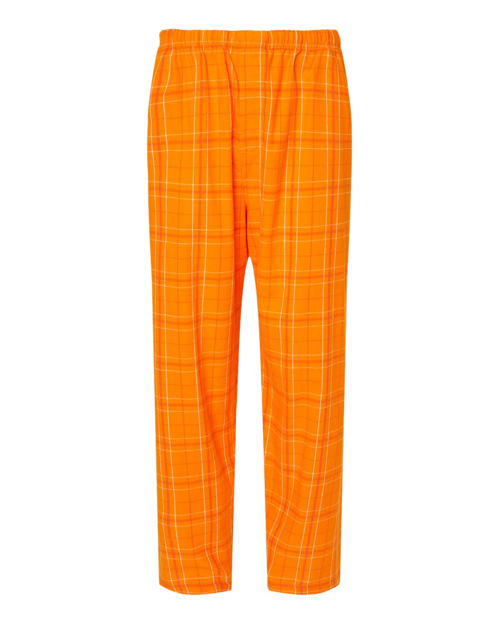 Men's Harley Flannel Pants - Front - B13203661 - Orange Field Day Plaid