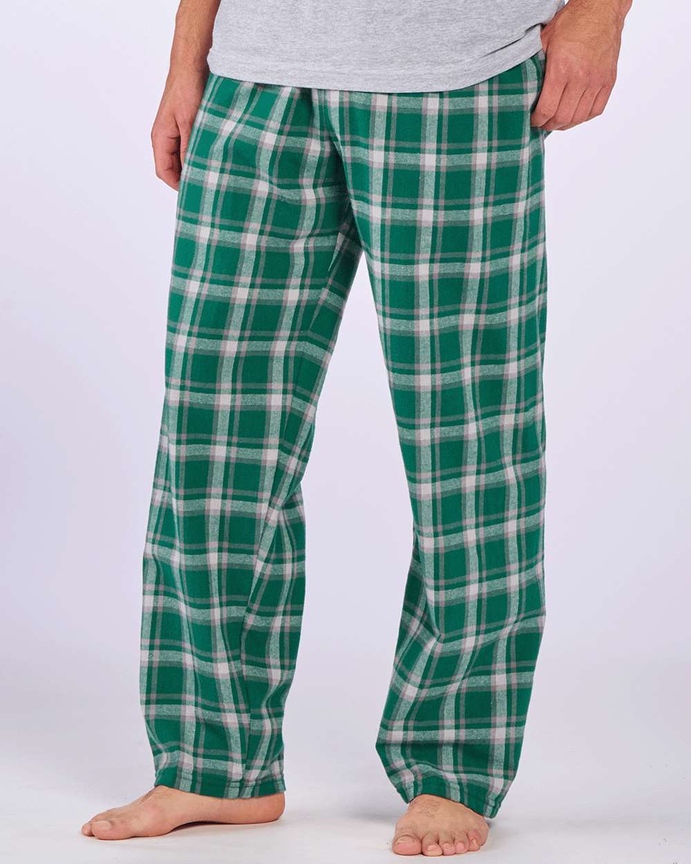 Men's Harley Flannel Pants - OnModelFront - B13203101 - Heritage Hunter Plaid
