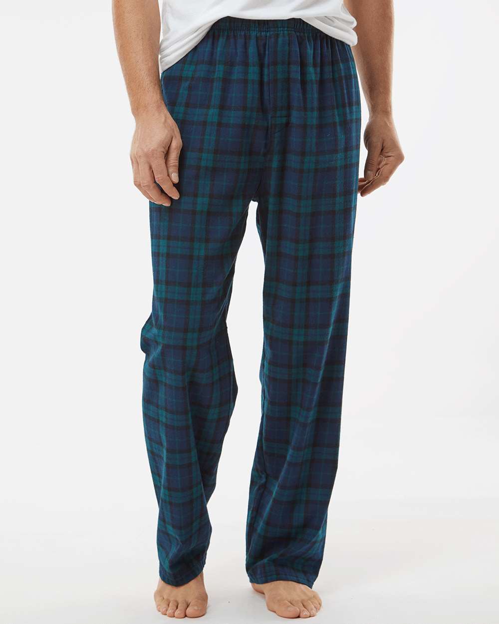 Men's Harley Flannel Pants - OnModelFront - B13203391 - Scottish Tartan Plaid