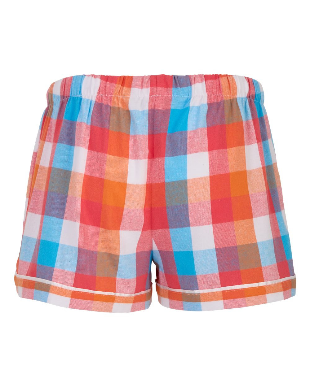 Women's Flannel Shorts - Back - B14403581 - Paradise Buffalo Check