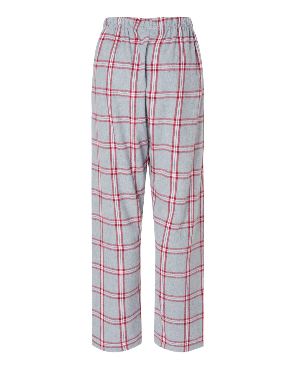 Women's Haley Flannel Pants - Back - B14603091 - Oxford Red Tomboy Plaid