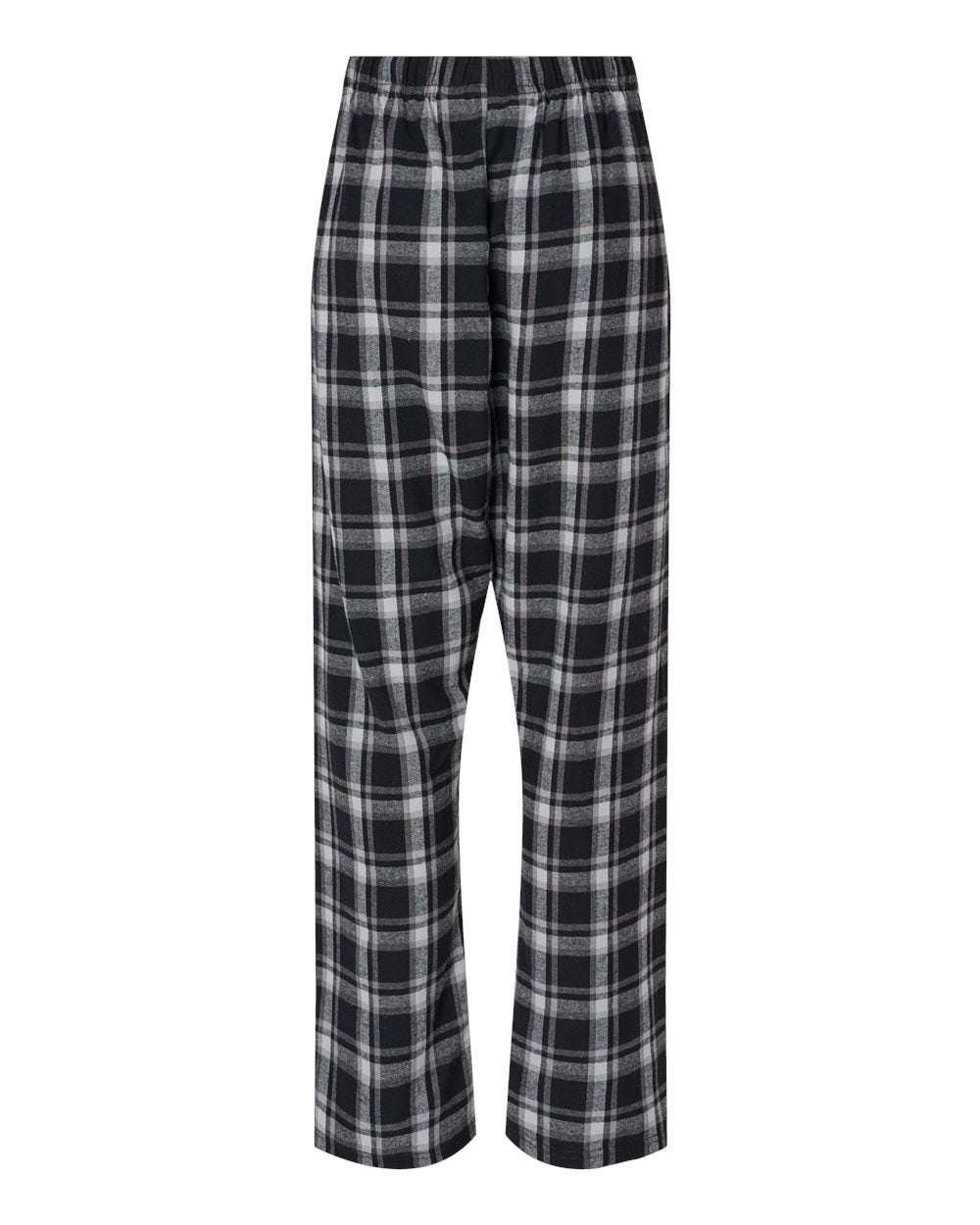 Women's Haley Flannel Pants - Back - B14603121 - Heritage Black Plaid