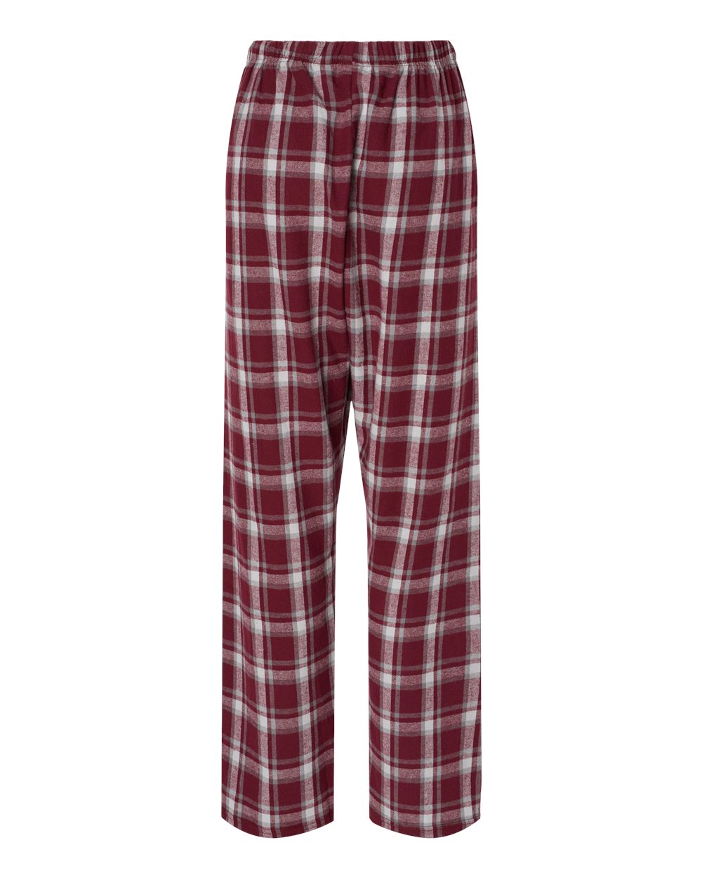 Women's Haley Flannel Pants - Back - B14603141 - Heritage Maroon Plaid