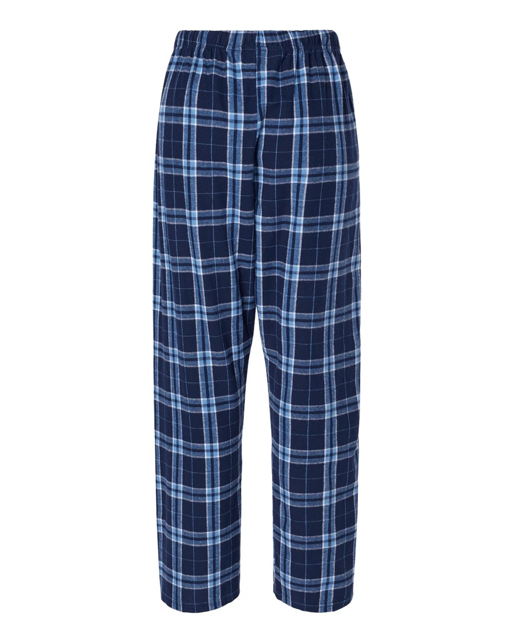Women's Haley Flannel Pants - Back - B14603161 - Navy/ Columbia Plaid