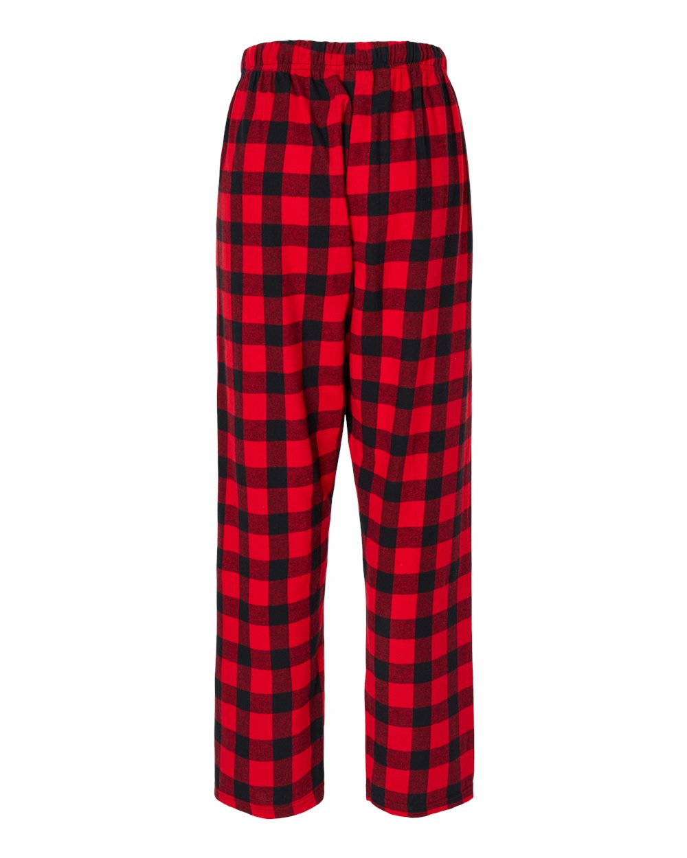 Women's Haley Flannel Pants - Back - B14603231 - Red/ Black Buffalo