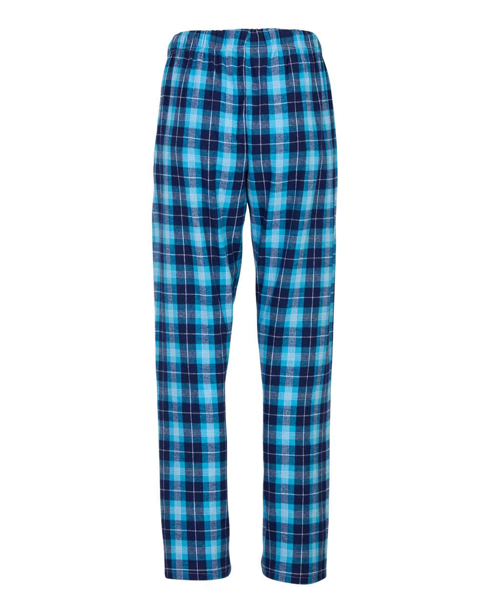 Women's Haley Flannel Pants - Back - B14603345 - Snow Plaid