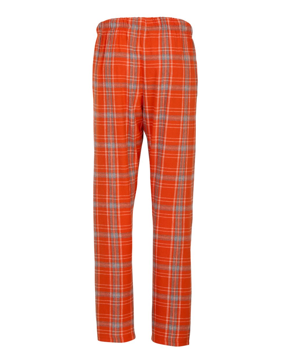 Women's Haley Flannel Pants - Back - B14603421 - Burnt Orange Kingston Plaid