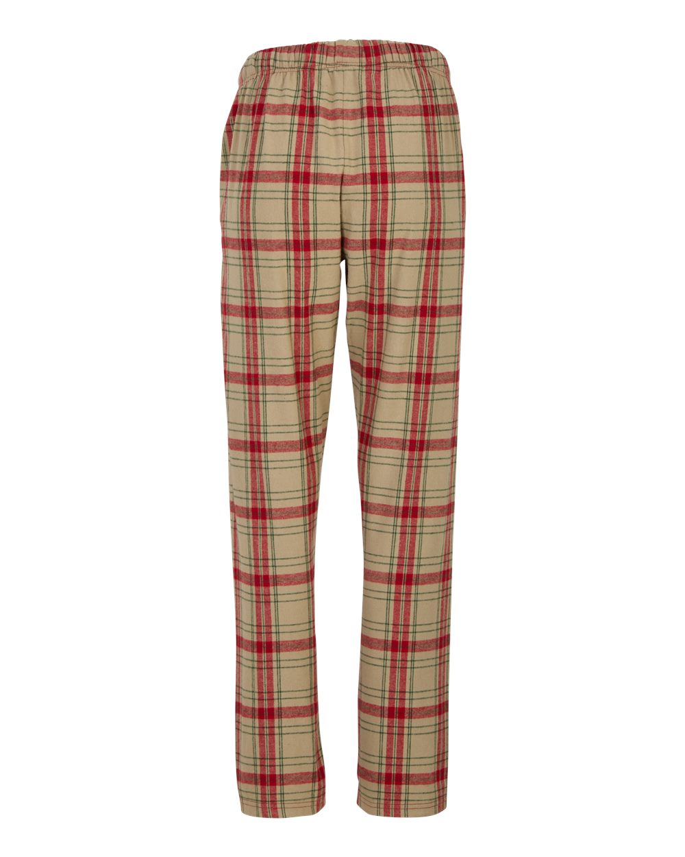 Women's Haley Flannel Pants - Back - B14603431 - Reindeer Plaid