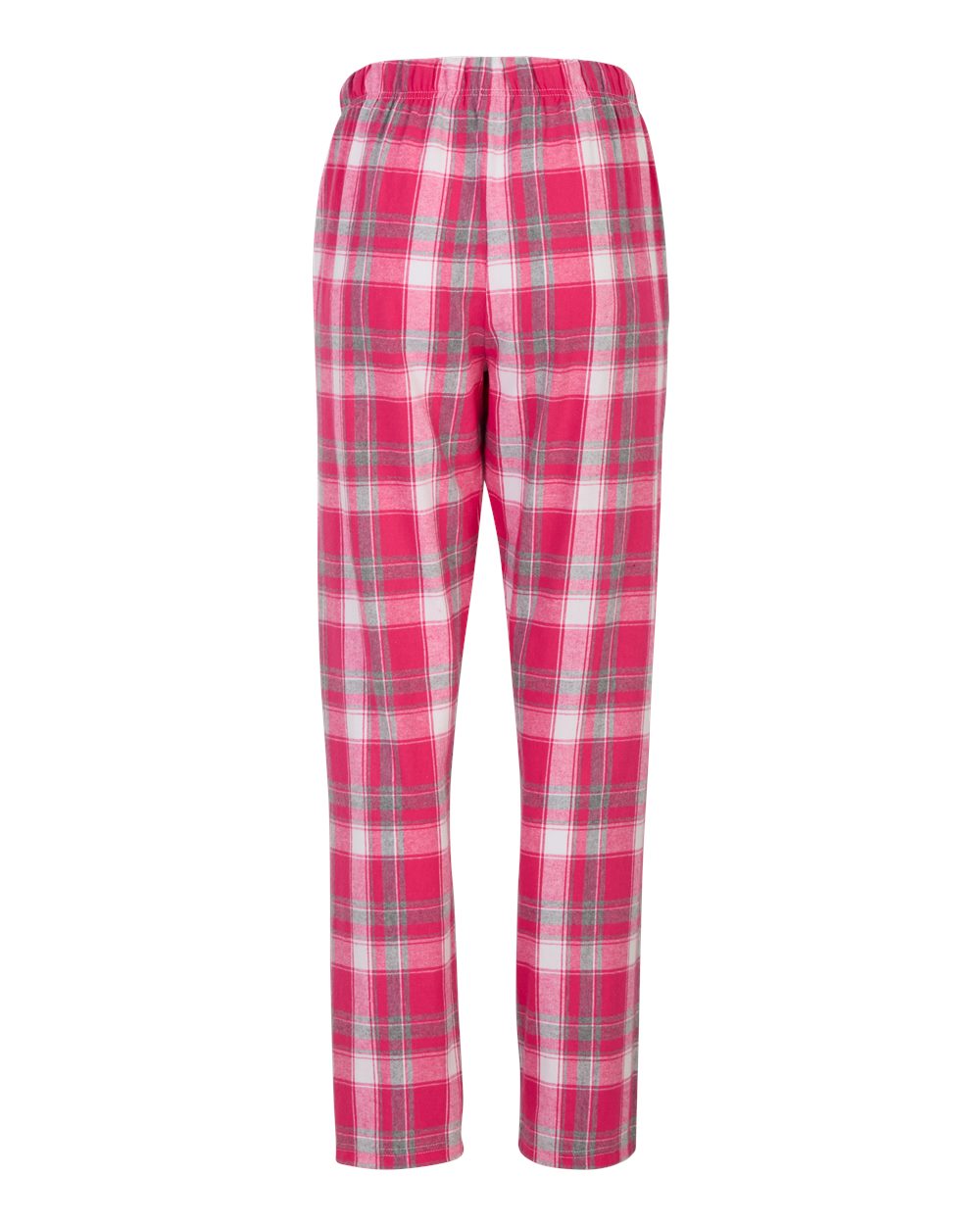 Women's Haley Flannel Pants - Back - B14603491 - Pink Sophia Plaid