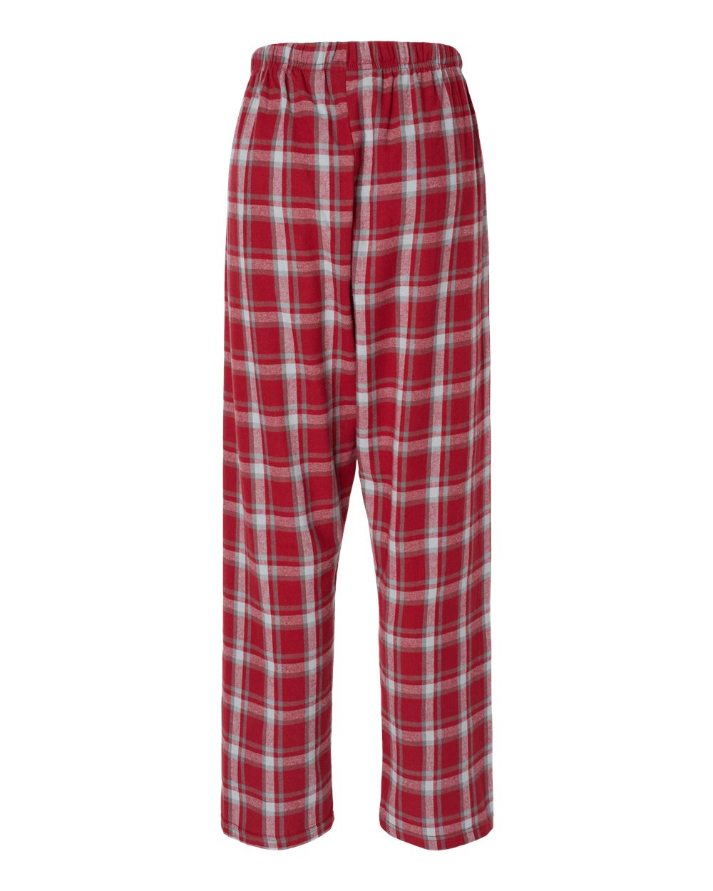 Women's Haley Flannel Pants - Back - B14603531 - Heritage Garnet Plaid