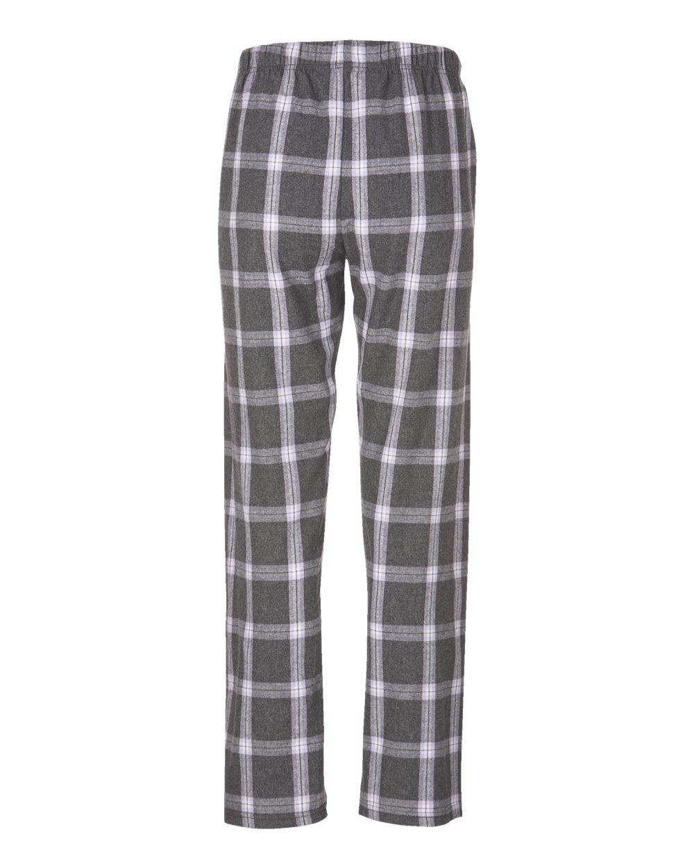 Women's Haley Flannel Pants - Back - B14603593 - Charcoal Lavender Tomboy Plaid