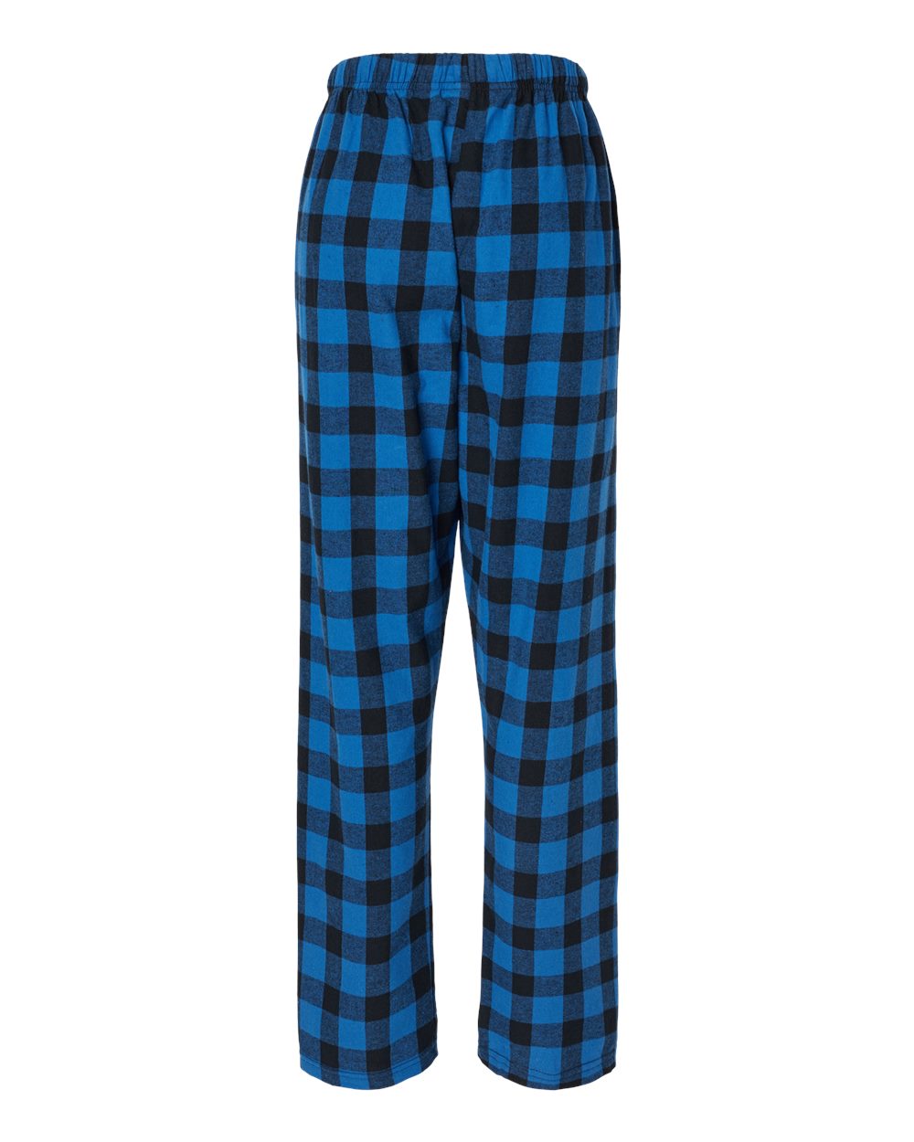 Women's Haley Flannel Pants - Back - B14603651 - Royal/ Black Buffalo